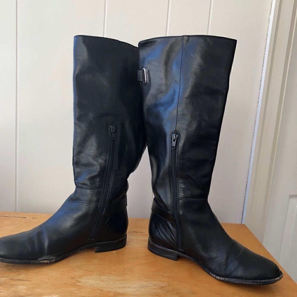 Coach Leather Marina Boots 6B *AS IS - Picture 6 of 10